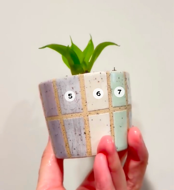 Speckled Clay glaze example 2
